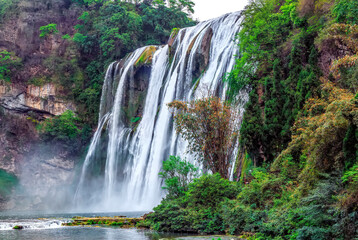 Huangguoshu Waterfall in Guizhou Province, China