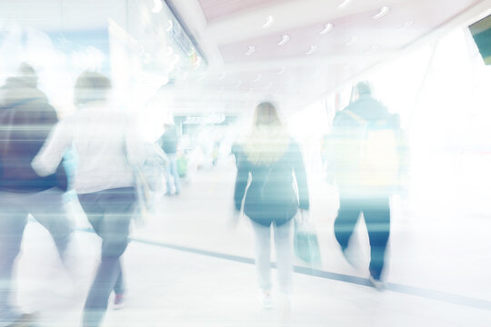 abstract light medical background inside movement