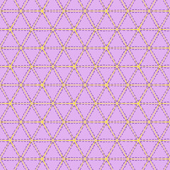 seamless geometric pattern with triangles