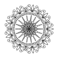 ornamental round lace ornament