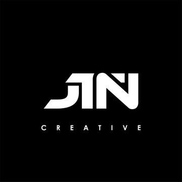 JTN Letter Initial Logo Design Template Vector Illustration