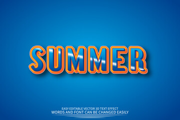 Obraz premium Editable 3D Text Effect