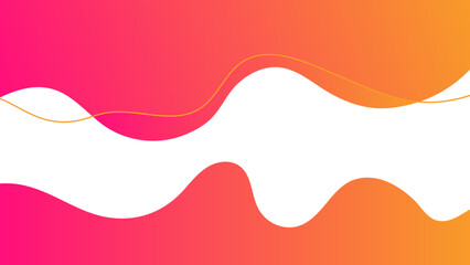 Abstract gradient background. Minimal backgrounds with liquid shapes. Vector.