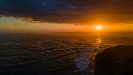 Sunrise at Mollymook beach Ulladulla