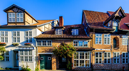 Obraz premium famous old town of Lueneburg - germany