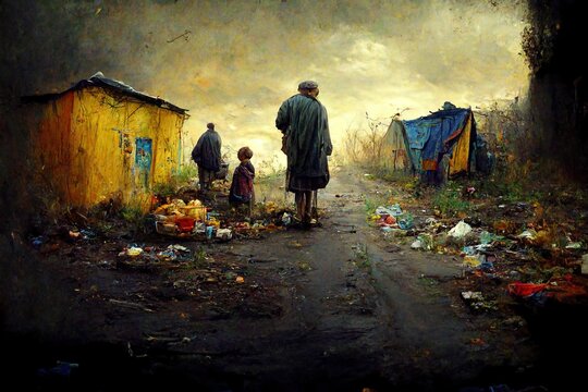 Illustration of Poverty