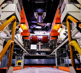 Automobile chassis production line