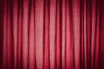 Pink color curtain use for background. picture for backdrop or add text message. background web design.