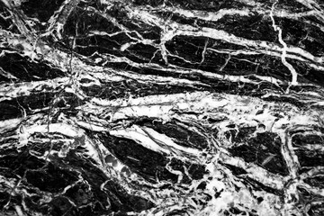 abstract natural marble black and white, black marble patterned texture background