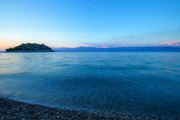 Sunset over the Adriatic Sea