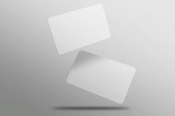 Textured business card mockup and background