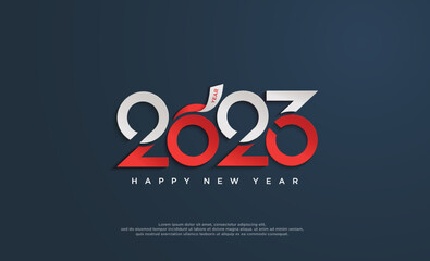 2023 New Year Background Illustration