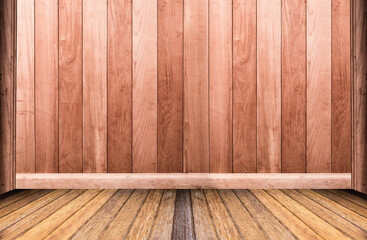 Abstract Natural wood table  texture isolated on vintage wooden background : Top view of plank wood for graphic stand product, interior design or montage display your product.