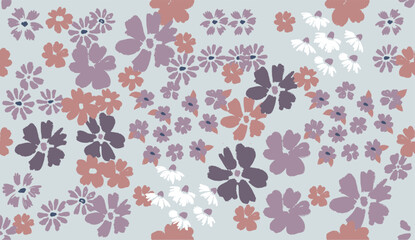 Floral background for textile, swimsuit, wallpaper, pattern covers, surface, gift wrap.	
