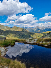 panorama del passo san marco bergamo