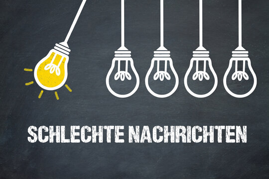 schlechte Nachrichten