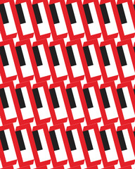Fototapeta premium Abstract Geometric Diagonal Stripes Lines Seamless Pattern Trendy Fashion Colors Minimalist Simple Design Retro Concept Perfect for Allover Fabric Print
