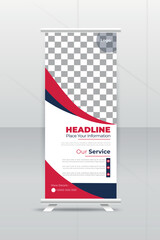 business rollup banners for marketing design templet
