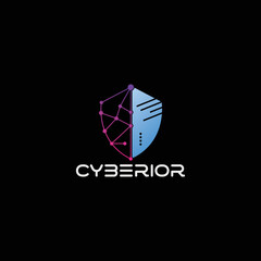 Cyber Security Logo Design Template For Tech Or Technology Business