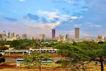Wunderschöne Aufnahme von Nairobi Kenia Afrika