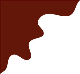 Blob Boho Corner Border Shape