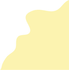 Blob Boho Corner Border Shape