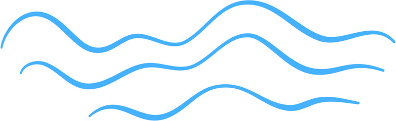 Seawave Line Illustration