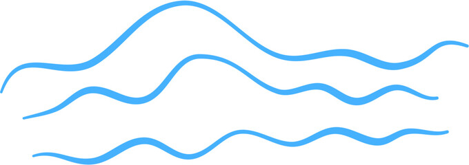 Seawave Line Illustration