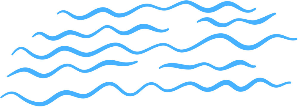 Seawave Line Illustration
