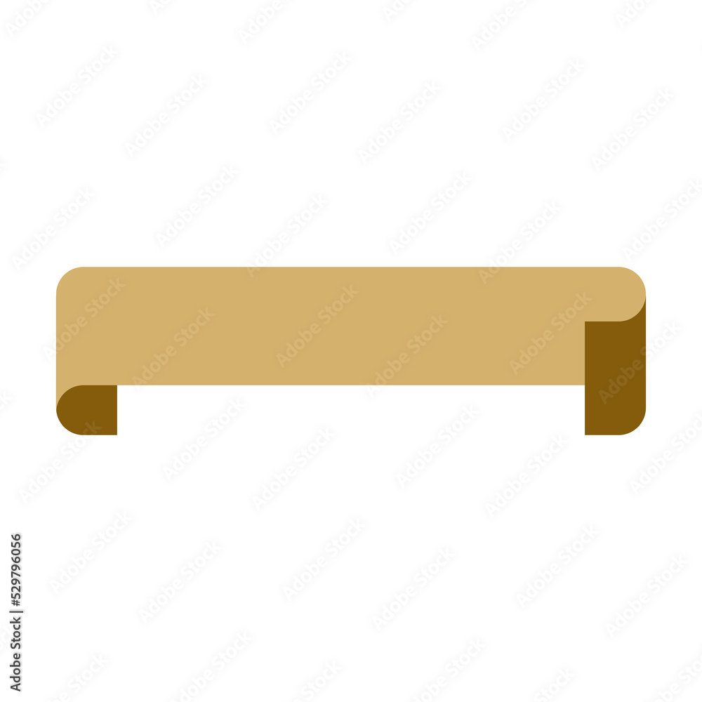 Poster ribbon illustrations in golden color. set of empty element decoration for text copy space. elegant f