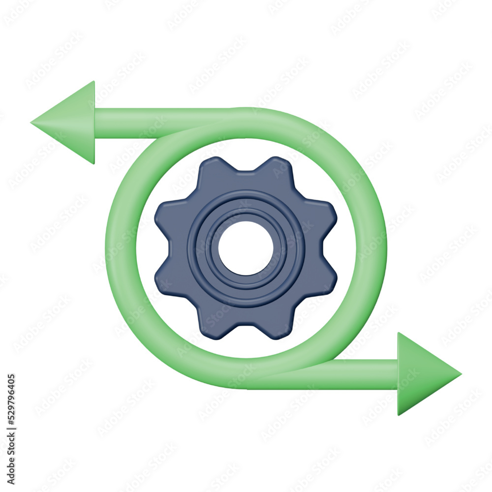 Poster data management 3d rendering isometric icon.