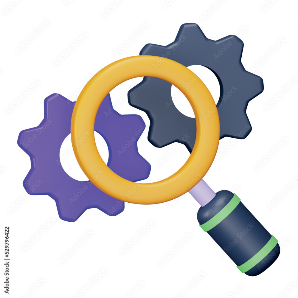 Aufkleber data management 3d rendering isometric icon.