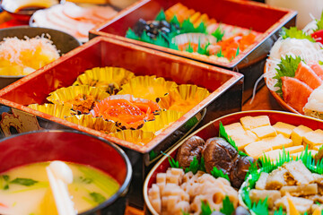 おせち　おせち料理　正月　和食　元旦