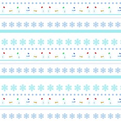 ミニ雪だるまの壁紙　ライトブルー