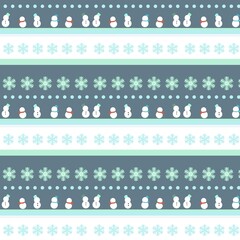 ミニ雪だるまの壁紙　ダーク