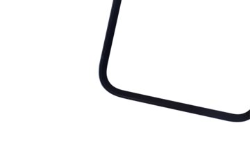 mobile screen isolated background