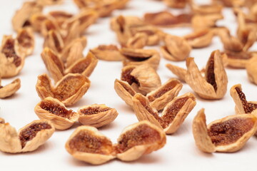 Close up of dried figs