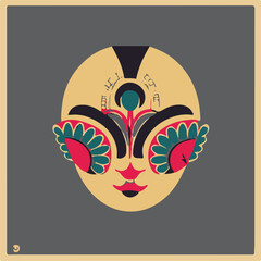 Ethnic Tribal African Symbol