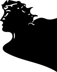 silhouette of a person