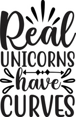 Unicorn svg design cut files