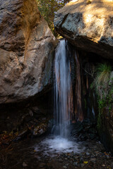 Obraz premium Bouquet Canyon Falls, Santa Clarita, Angeles National Forest