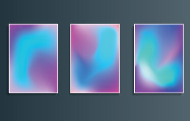 abstract background gradient blurred full color