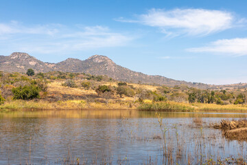 View of the mountains of the Lowveld in the heart of Mpumalanga, South Africa.