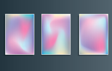 abstract background gradient blurred wallpaper vector
