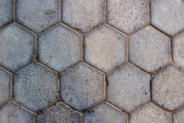 Stone road surface, texture