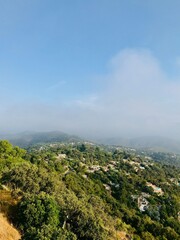 Fototapeta premium Cap bénat dans la brume