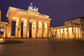 Obraz premium Brandenburg Gate in Berlin, Germany
