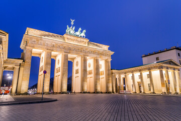 Obraz premium Brandenburg Gate in Berlin, Germany
