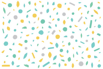 かわいい北欧風な抽象イラスト画像