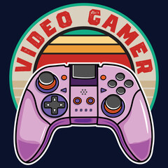 Video gamer t-shirt design, gaming quotes design (5)